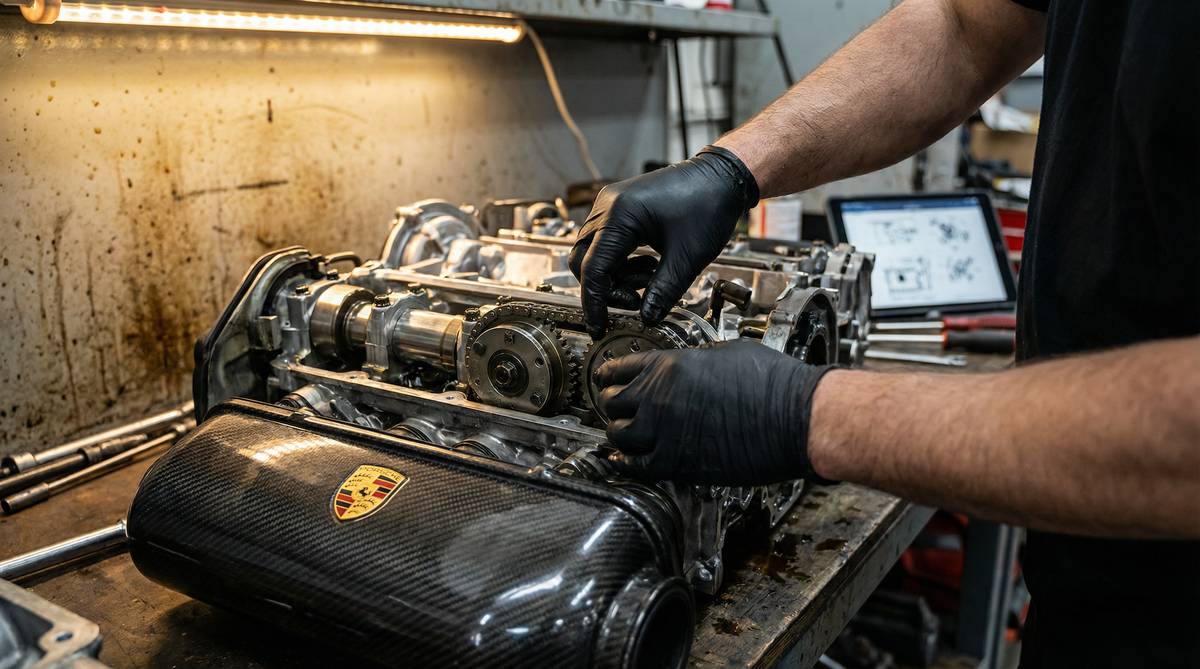 妻社修车视频 - 发动机精密调校